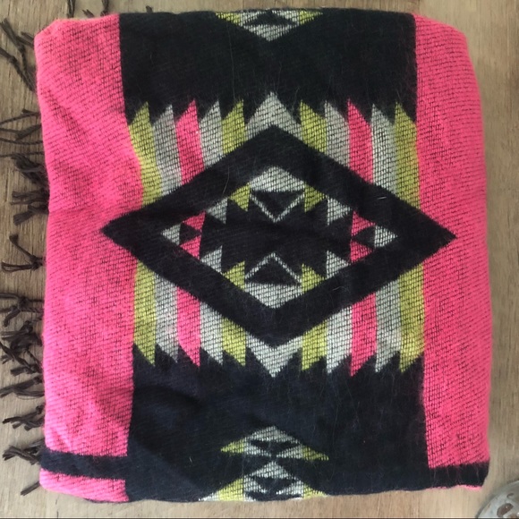 Neon Aztec Scarf - Picture 2 of 2